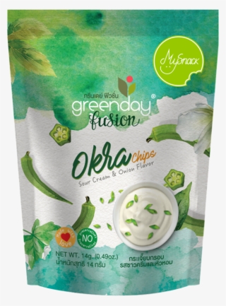 Okra Fusion Sour Cream Logo - Greenday Okra