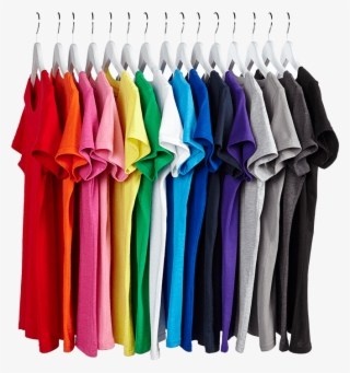 Private Label T-shirt Manufacturer - T Shirts On A Rack