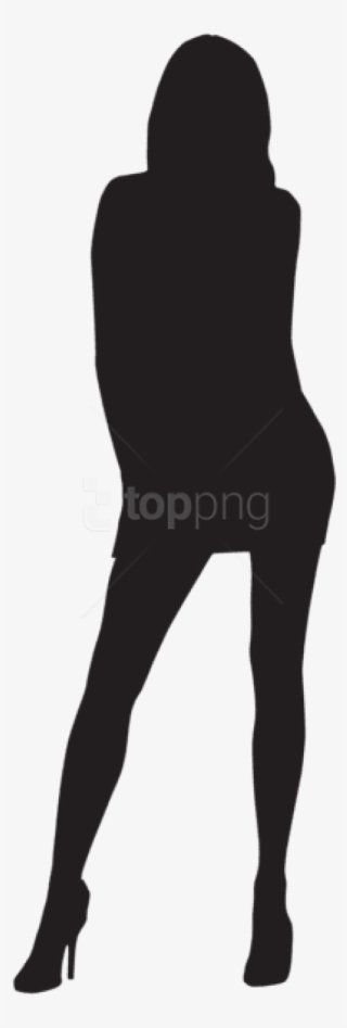 Free Png Beautiful Woman Silhouette Png Png - Clip Art