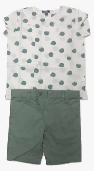 Kipp Smudge Dot Shirt - Pocket