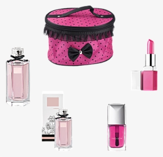 Laminated Poster Perfume Lipstick Cosmetics Pink The - Produit De Beauté Et Parfum