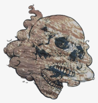 #skull #dead #head #smoke #effect - Skull