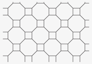 A Tessellation Of The Plane Is A Regular Repeating - Tessellation With 2 Shapes