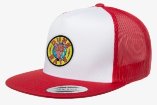 Death Rat / White Red Trucker Snapback Cap - Baseball Cap