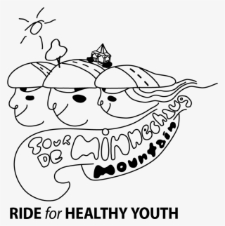 Tour De Minnechaug Mountain - Cartoon