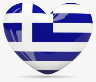 Suitcase Icon Png Download - Greek Flag Heart Png