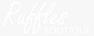 Ruffles Boutique - Calligraphy
