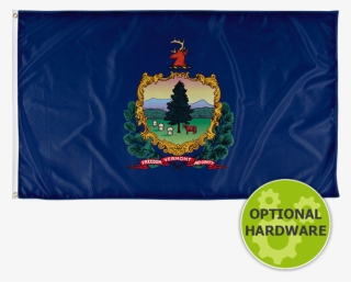 vermont state flag di8014 show your green mountain - vermont
