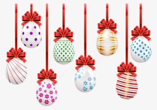 Free Png Download Easter Hanging Eggs Transparent Png - Hanging Easter Eggs Png