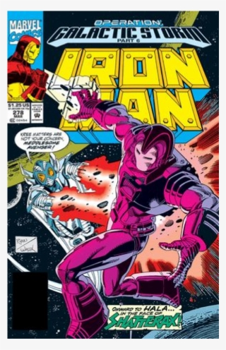 Купете Comics 1992-03 Iron Man - Iron Man Operation Galactic Storm
