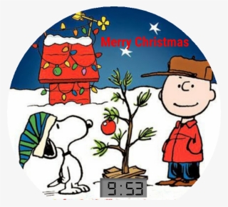 Xmas Brown Watch Face Preview