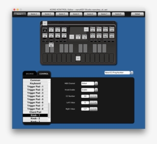 You Can Adjust The Velocity Curve Of The Keyboard, - Korg Kontrol Editor