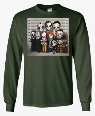 Chibi Crime Horror Film Character Jason Voorhees Chucky - Jason Chibi Shirt