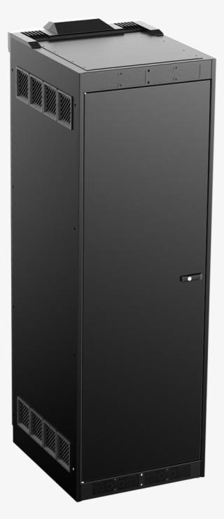 Texas Tough 35ru 25" Deep Rack With Plexi Door - Server