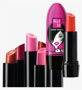 These Lipsticks Are Enriched With A Special Cocoa-butter - Elle 18 Color Boost