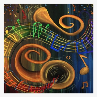 'the Art Of Music' By Adam Santana - Painting