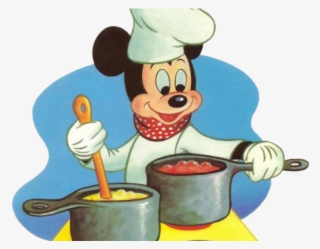 Soup Clipart Chef Mickey - Chef Cooking Clipart Gif