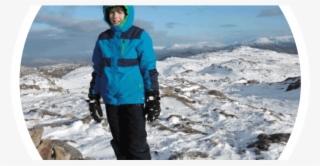 rowan purrett, aged twelve, peak to peak fundraiser - snow