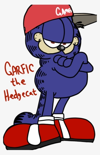 Mine Is Garfic The Hedgecat, He Runs At The Speed Of - Cartoon