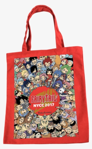 Nycc 2017 Commemorative Fairy Tail Tote Bag Free With - Fairy Tail 10 Ans