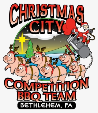 Christmas City Competition Bbq Team - Cartoon
