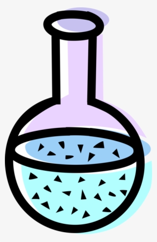 Vector Illustration Of Science Laboratory Glassware