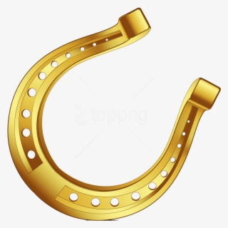 Download Horseshoe Clipart Png Photo - Gold Horse Shoe Png