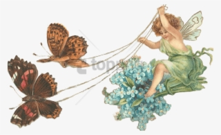 Free Png Fairy With Butterflies Png Image With Transparent - Fairies On Transparent Background
