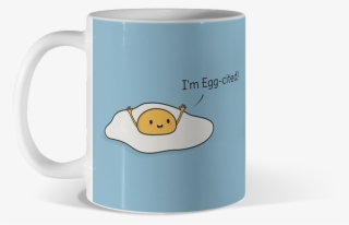 Cute And Funny Egg Pun - Coffee Cup