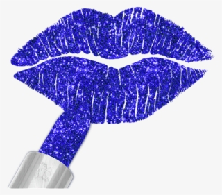 Click And Drag To Re-position The Image, If Desired - Purple Glitter Lips Png Transparent