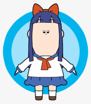 Popteamepic Sticker - Pop Team Epic Characters Names