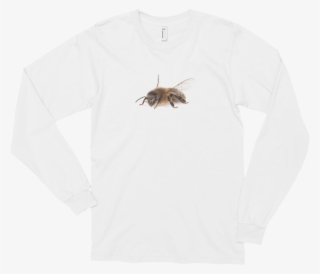 Honeybee Worker Long Sleeve T-shirt - Cuttlefish