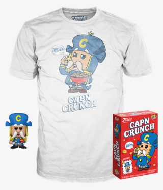 Tees Cap'n Crunch T-shirt Pocket Pop Bundle - Funko Pop T Shirts Hulk