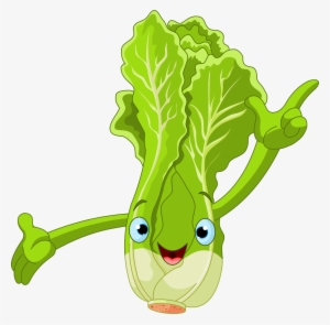 Graphic Download Cartoon Royalty Free Clip Art Chinese - Lettuce Clip Art