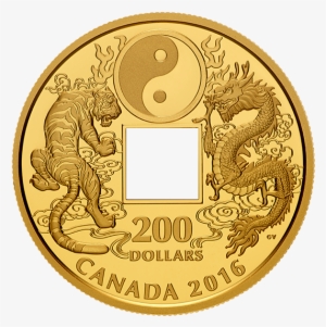 Canada 2016 Tiger And Dragon Yin And Yang Proof Gold - Gold Coin Tiger And Dragon