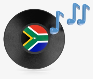 South Africa Music Icon - South African Flag Music