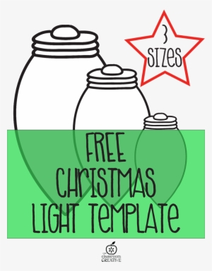 Free Printable Christmas Light Template - Christmas Light Template Printable