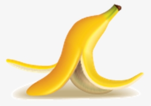 Garbage Icons, Detailed - Banana Peel Transparent Background