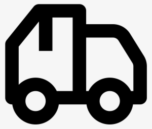 Garbage Truck Icon - Clip Art