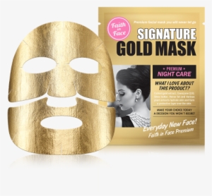 Signature Gold Foil Mask - Gold Foil Sheet Mask