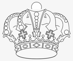 Crown King Emperor Monarch Royal Gold Maje - Crown Outline