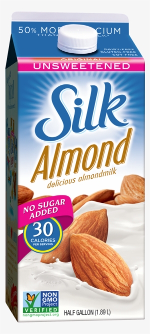 The Only Reason It's Called Almond Milk Is Because - Silk Pure Almond Milk, Original, 946ml