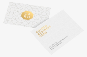 Gold Foil Business Cards - Gold