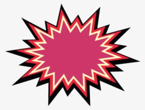 Comic Girl Explosion Messages Sticker-9 - Explosion