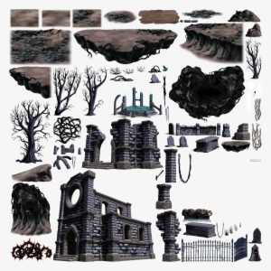 Click For Full Sized Image Haunted Forest Objects - Objects In The Forest