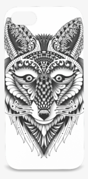 Collection Of Free Drawing Wolves Hard Download On - Mandalas De Lobos A Blanco Y Negro