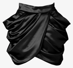Black Silk - Balmain Pink Skirt