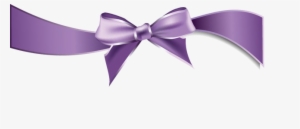 Purple Ribbon Png Image - Transparent Background Purple Ribbon Clip Art