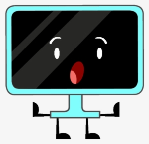 Blue Tv With 4 Legs