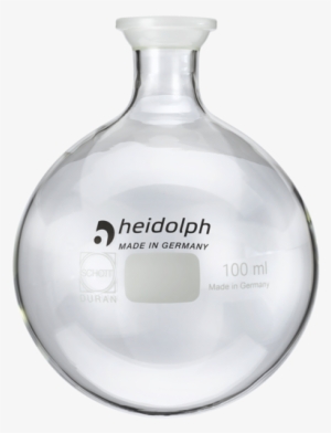 Coatad Receiving Flask 100 Ml - Glass Bottle